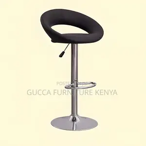 Office Chair:Multi-Level Swivel Black Round Office Stool