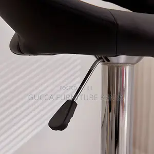 Office Chair:Multi-Level Swivel Black Round Office Stool
