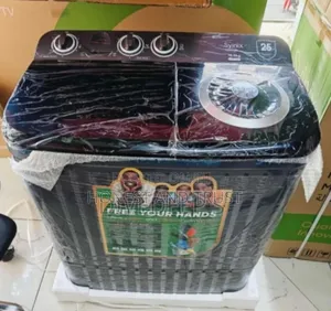 10kgs Syinix Twin Tub Washing Machine | Black