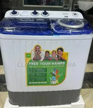 10kgs Syinix Twin Tub Semi-Automatic Washing Machine