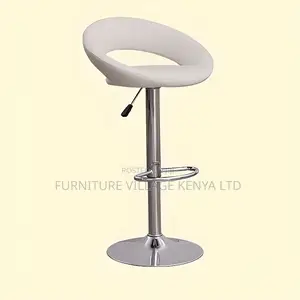 Office Chair:Proswivel Black Adjustable Leather Office Stool