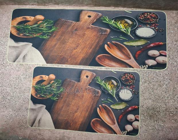 Absorbent Kitchen Mats Set 2pcs