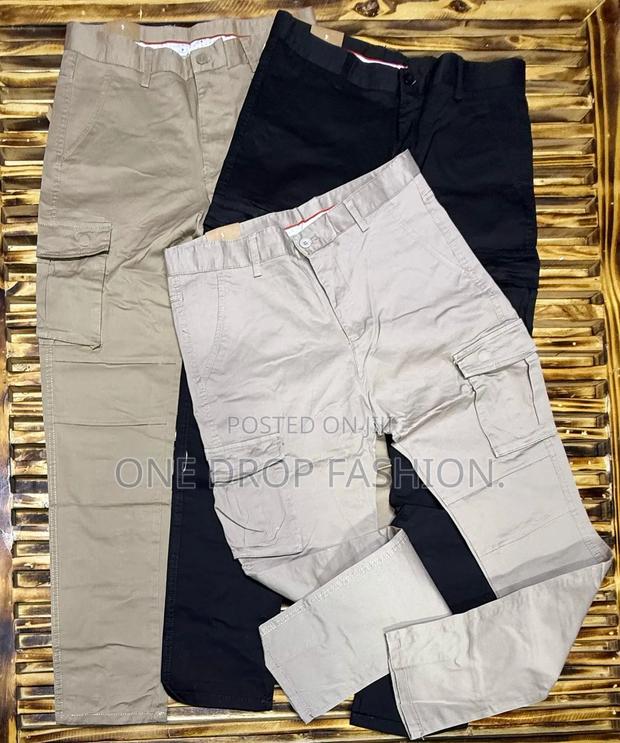Wide Leg Cargo Pants