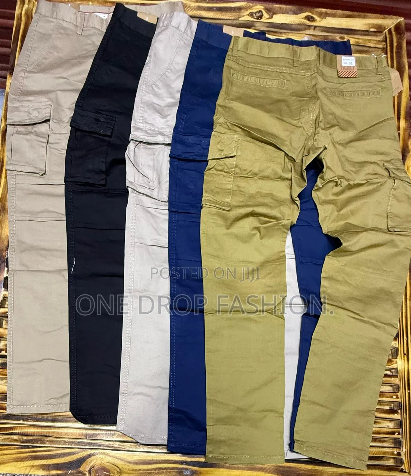 Wide Leg Cargo Pants