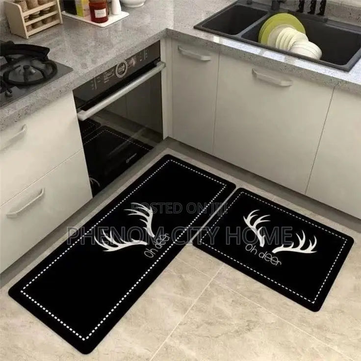 Kitchen Antislip Mats With Rubber Bottom Available