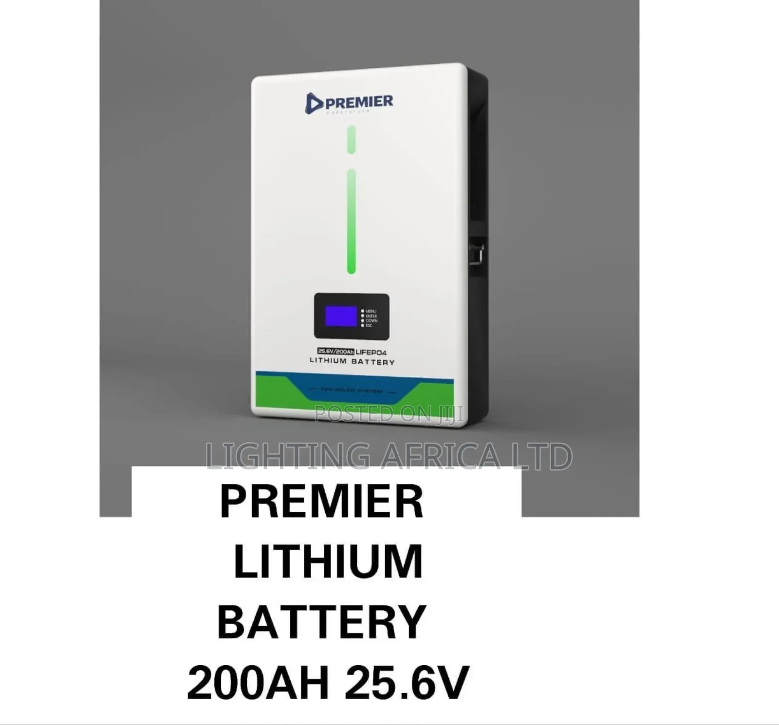 Premier 200ah/25.6v Lithium Ion Lifepo4 Battery