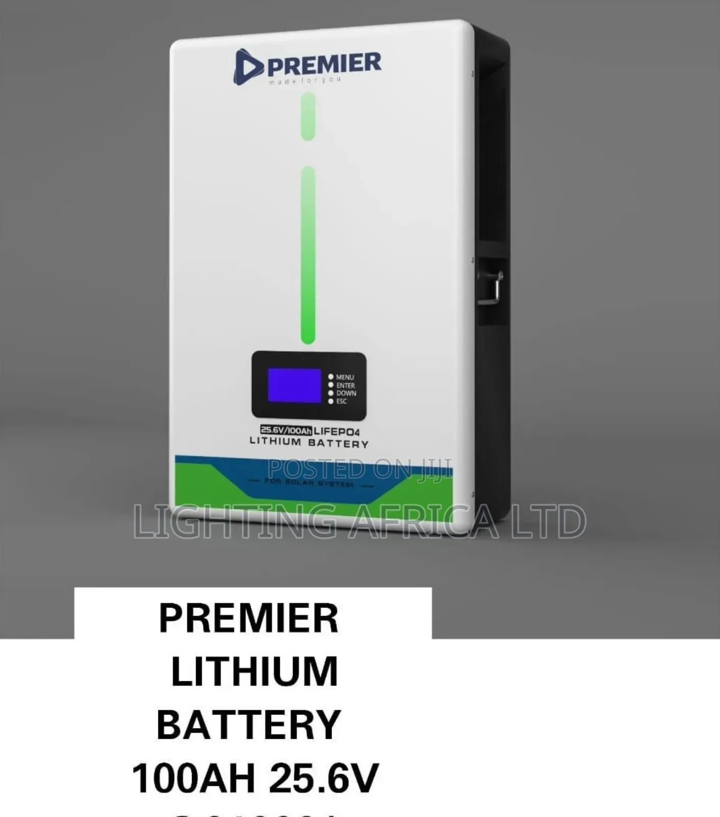 100ah 25.6v/5.12kwh Premier Lithium Lifepo4 Battery