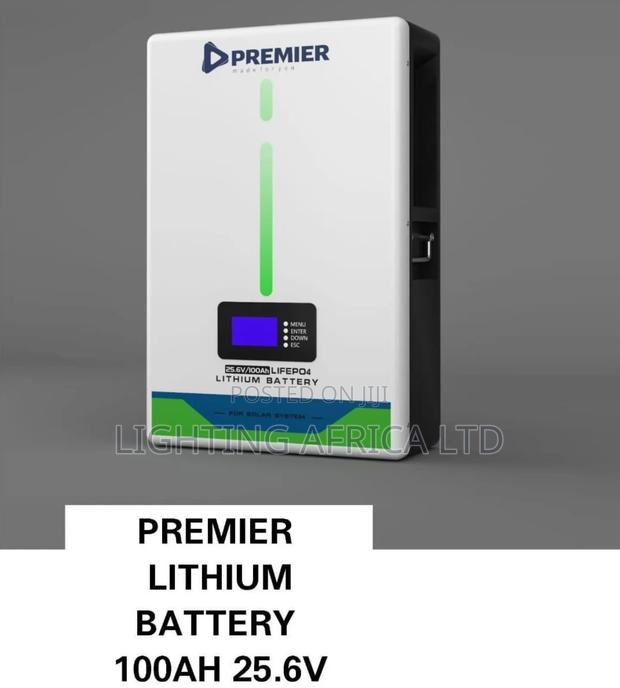 100ah 25.6v/5.12kwh Premier Lithium Lifepo4 Battery