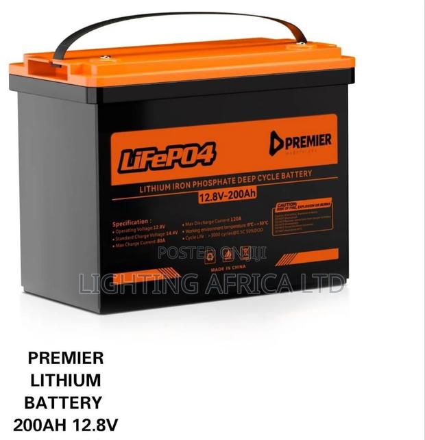 200ah/12.8v Lithium Ion Premier Battery 5% Dod - thumbnail 3