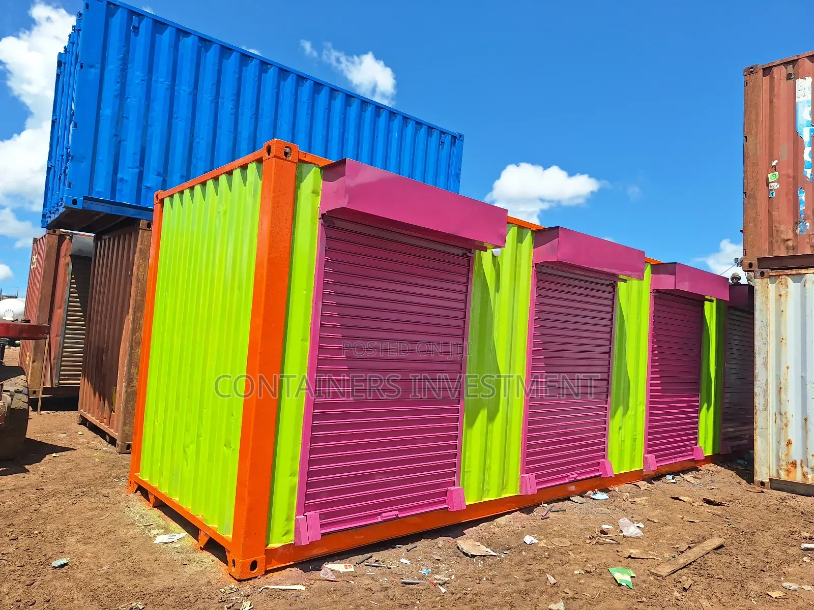 Container Stalls for Sale - Units Up for Grabs at Cik