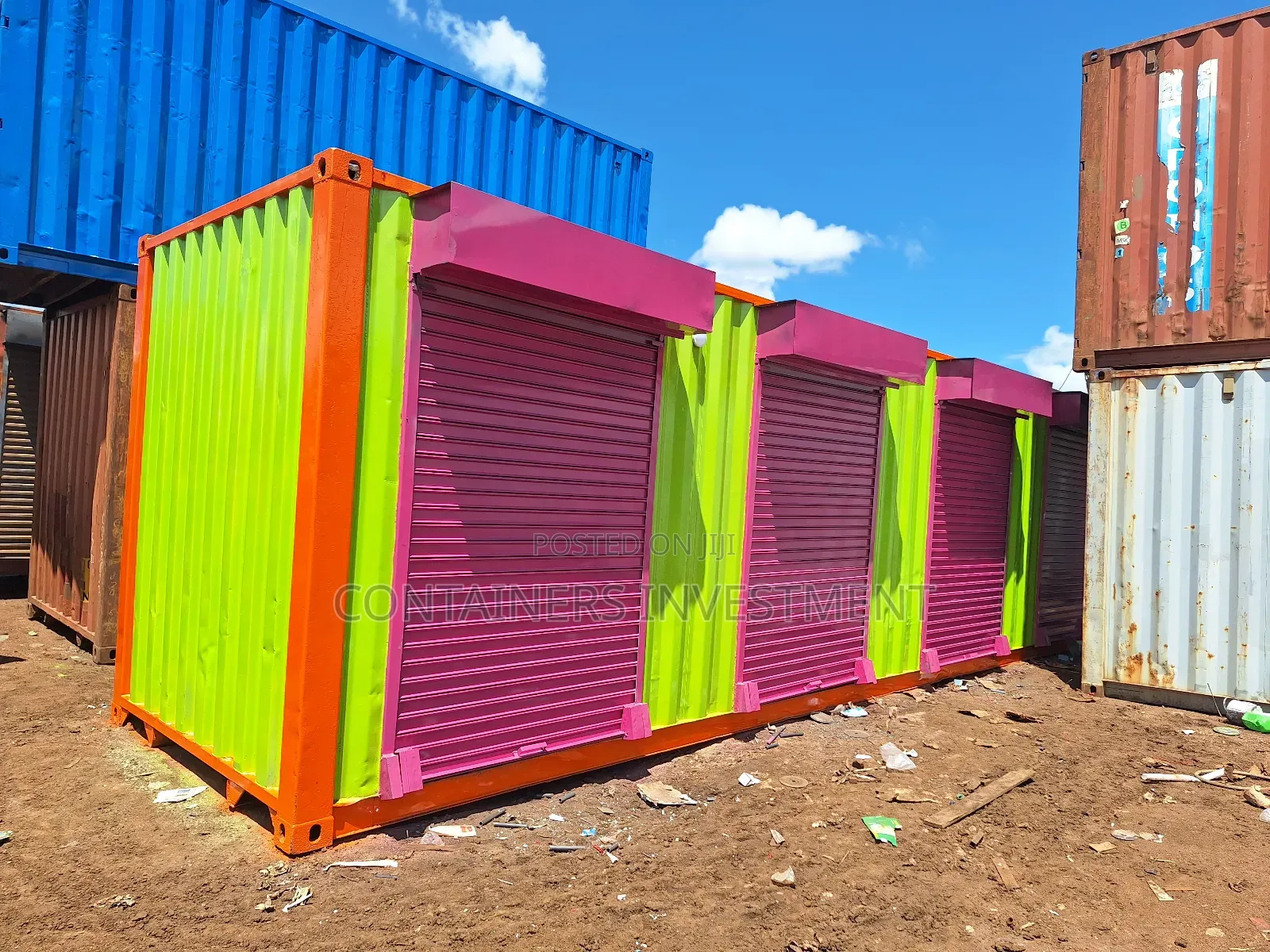 40ft Container Stall for Sale-Real Deal Container Fabricator