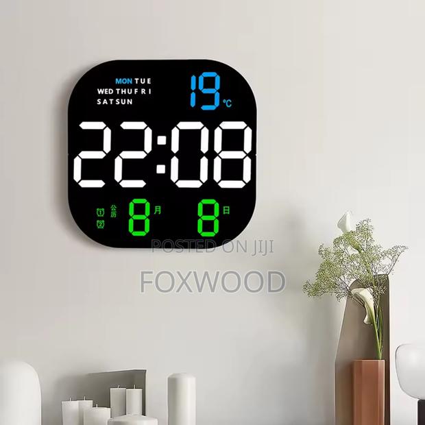 Led Large Digital Wall Clock - thumbnail 3