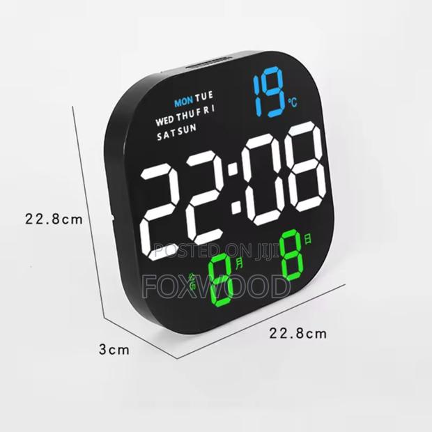 Led Large Digital Wall Clock - thumbnail 6