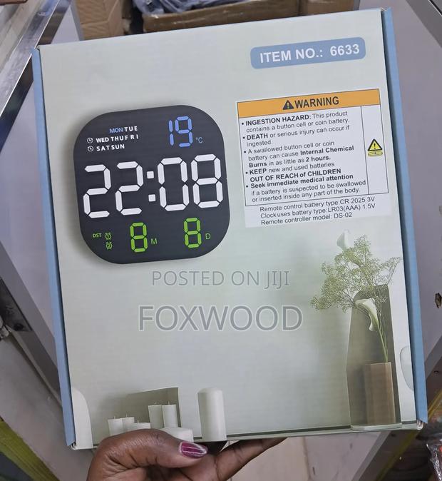 Led Large Digital Wall Clock - thumbnail 7