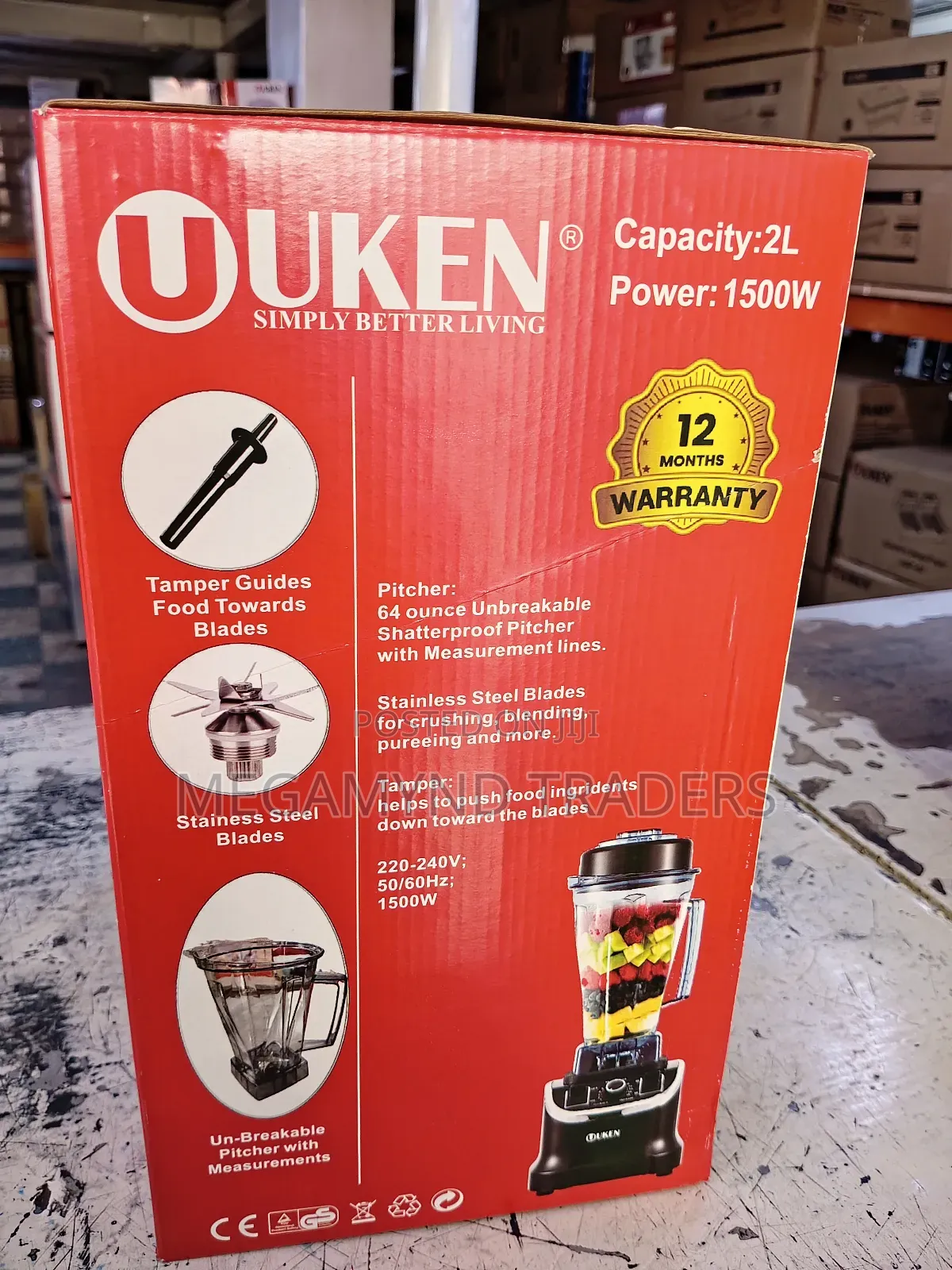 Electric Blender 1500watts