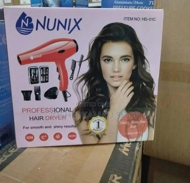 Blowdry Nunix Browdry Hairdryer With Accessories - main view