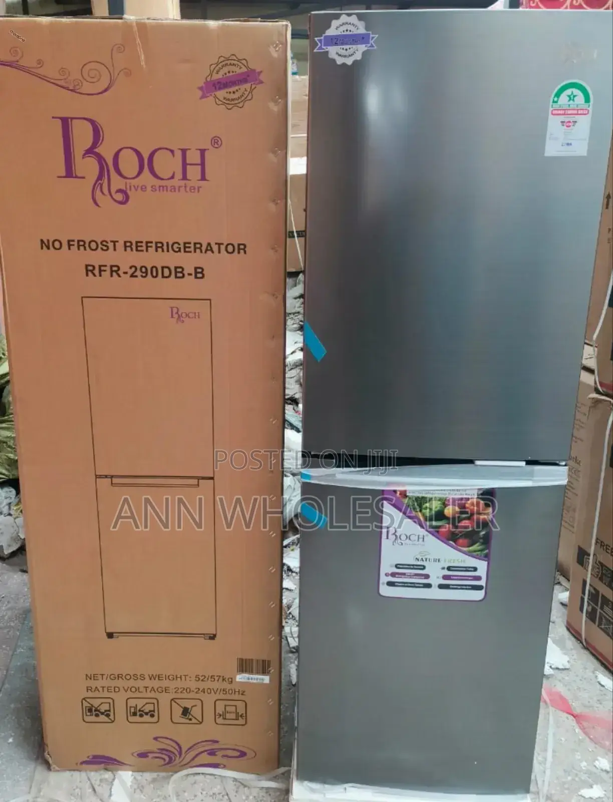 New Arrival Roch Bottom Freezer /230 Fridge