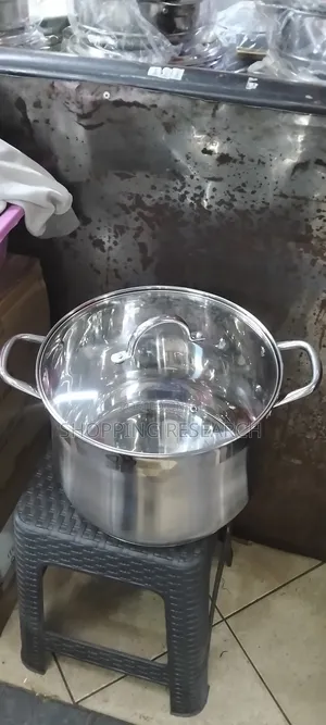 Stainless Steel Sufuria 15l