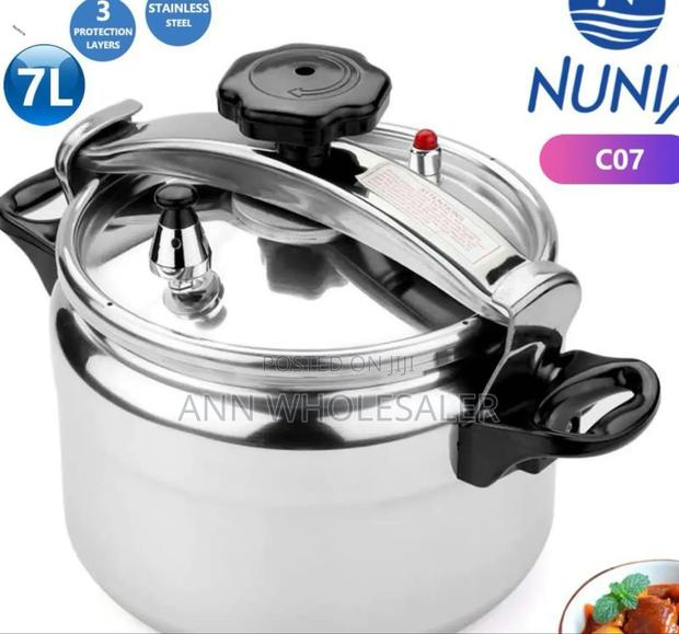 7litres -Nunix -Manual -Pressure- Cooker