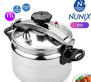 New Arrivals Nunix 11litres Manual Pressure Cooker C11
