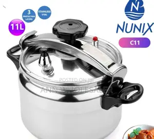 New Arrivals Nunix 11litres Manual Pressure Cooker C11