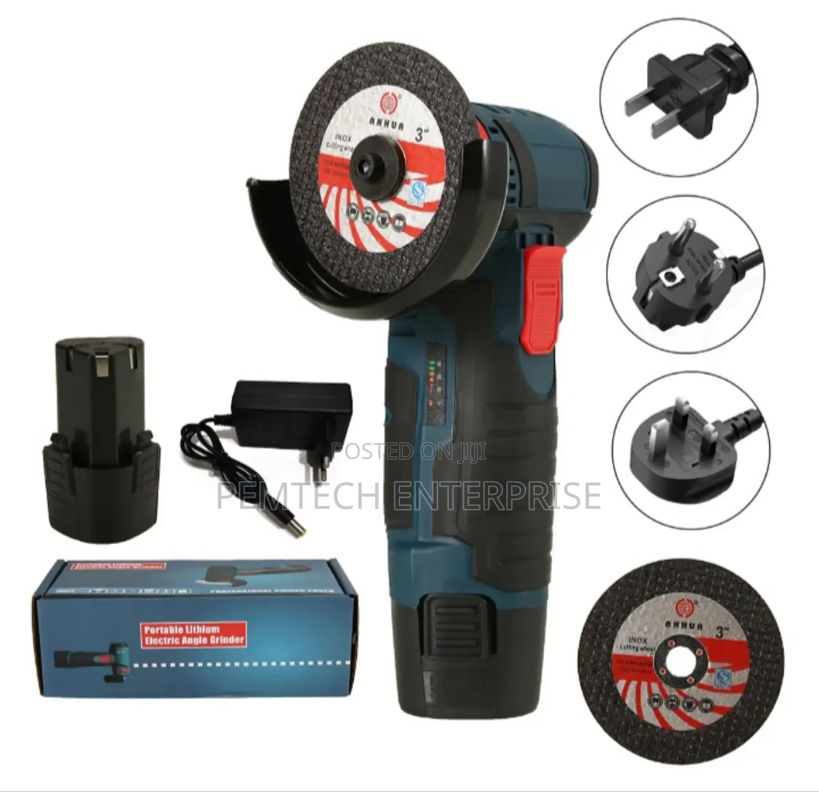 3" Disc Mini Cordless Grinder