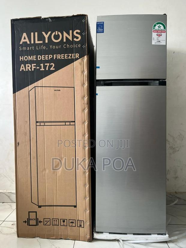 Ailyons Double Door Fridge 168ltrs Quality Refrigerator