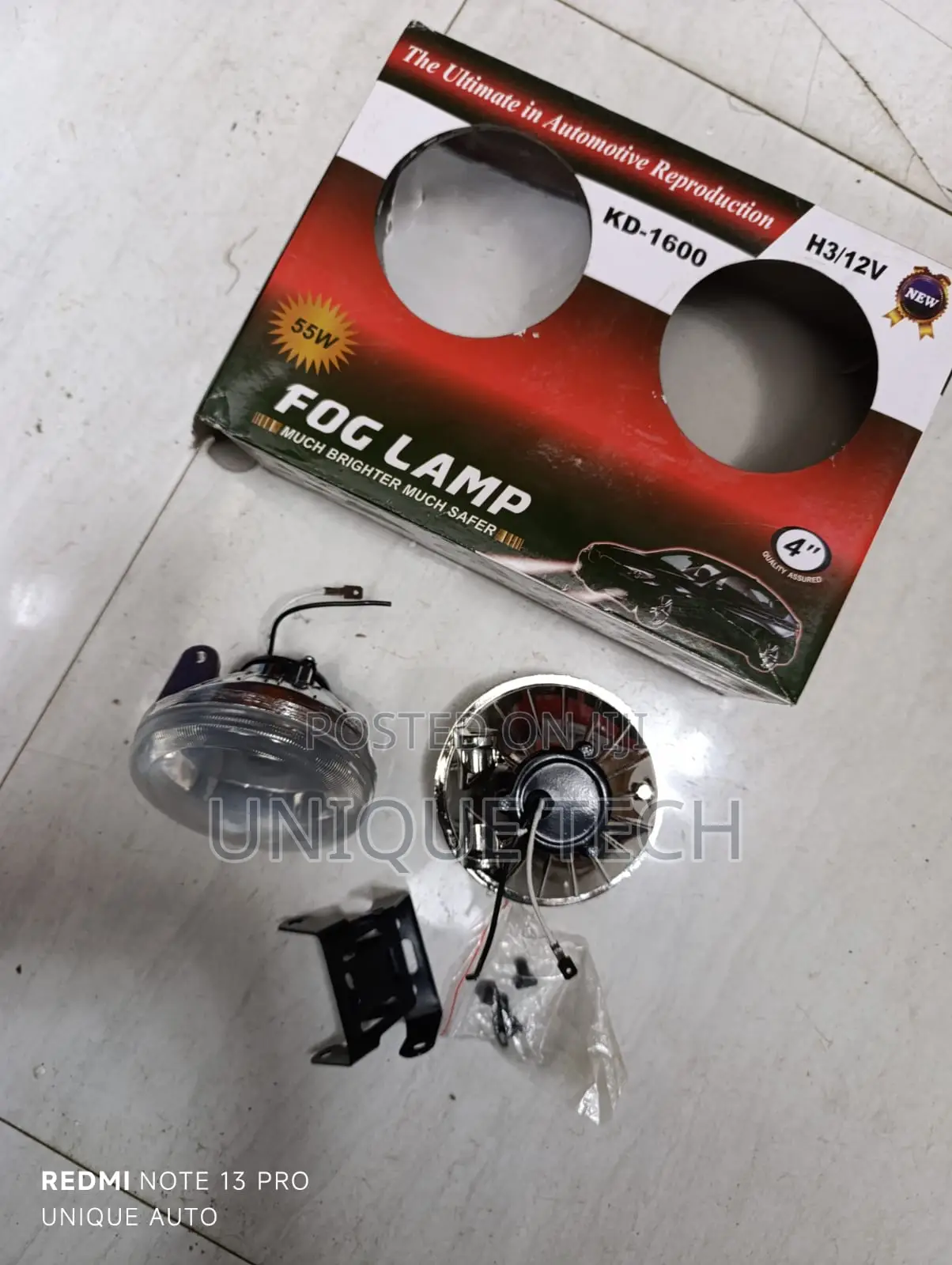 Universal Led Fog Lights-Weatherproof Energy-Efficient