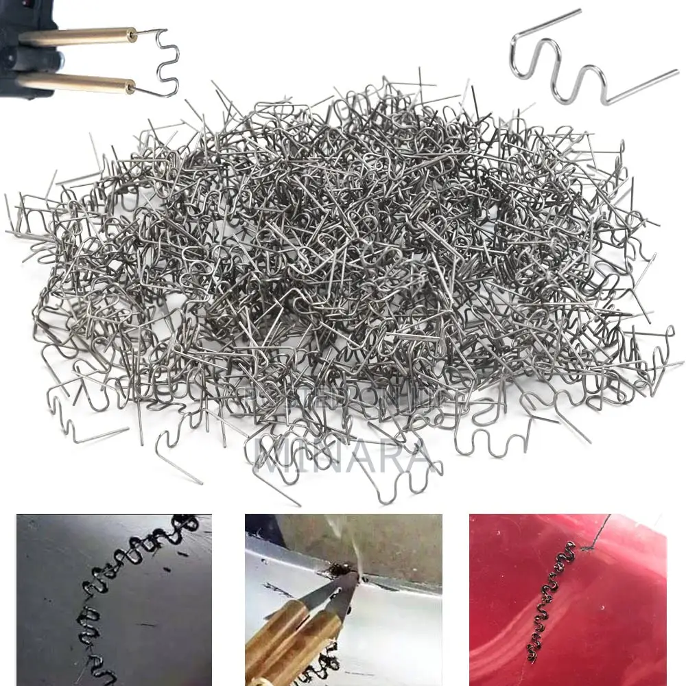 500 Pcs, Plastic Welding Staples, Auto Car Bumper Repair