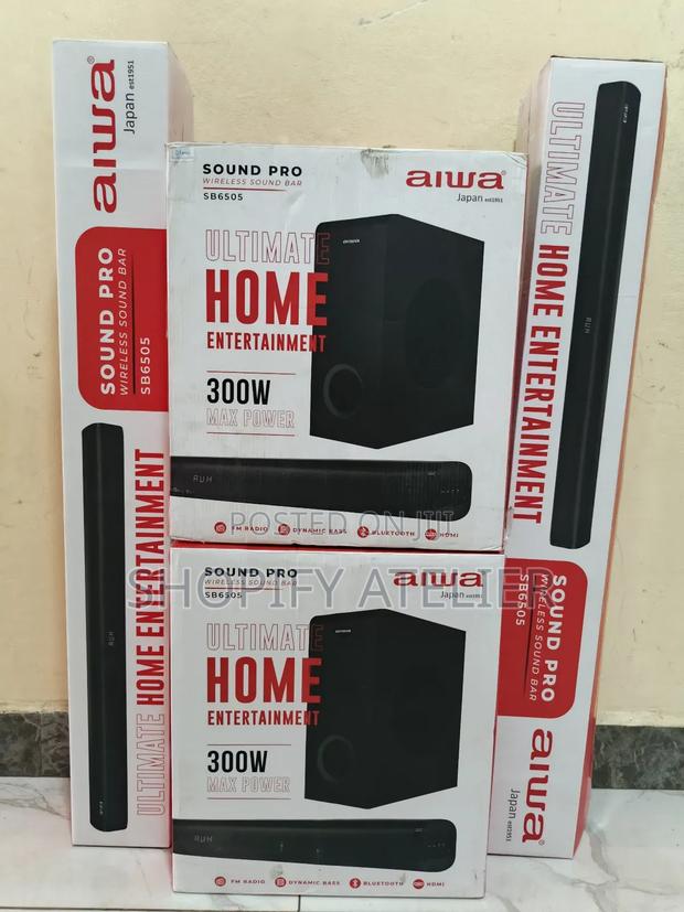 Aiwa 4.1ch Multimedia Sound System Super Bass Dolby Audio