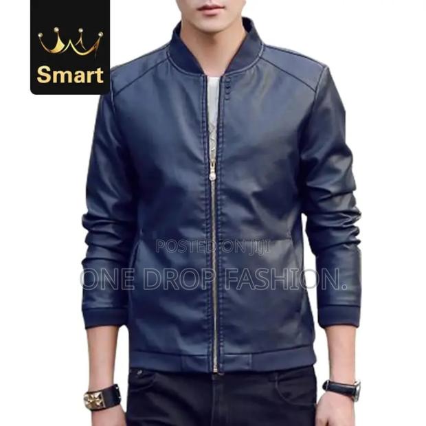 Men Classy Leather Jackets Wears 67i9