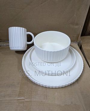 Nordic Stripes Ceramic Dinneer Set - thumbnail 2