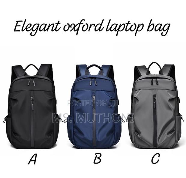 Elegant Oxford Waterproof Laptop Backpack - thumbnail 3