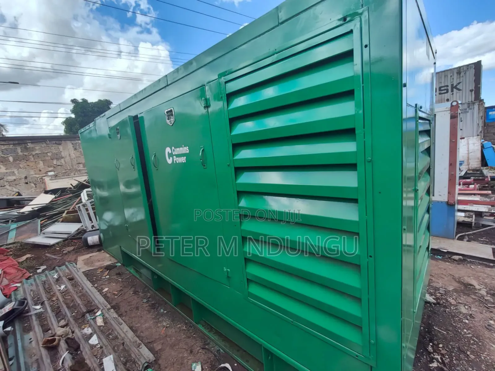Cummins Generator 500kva
