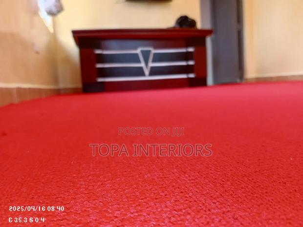 Delta Wall to Wall Floor Covering Red Carpets for Warmth