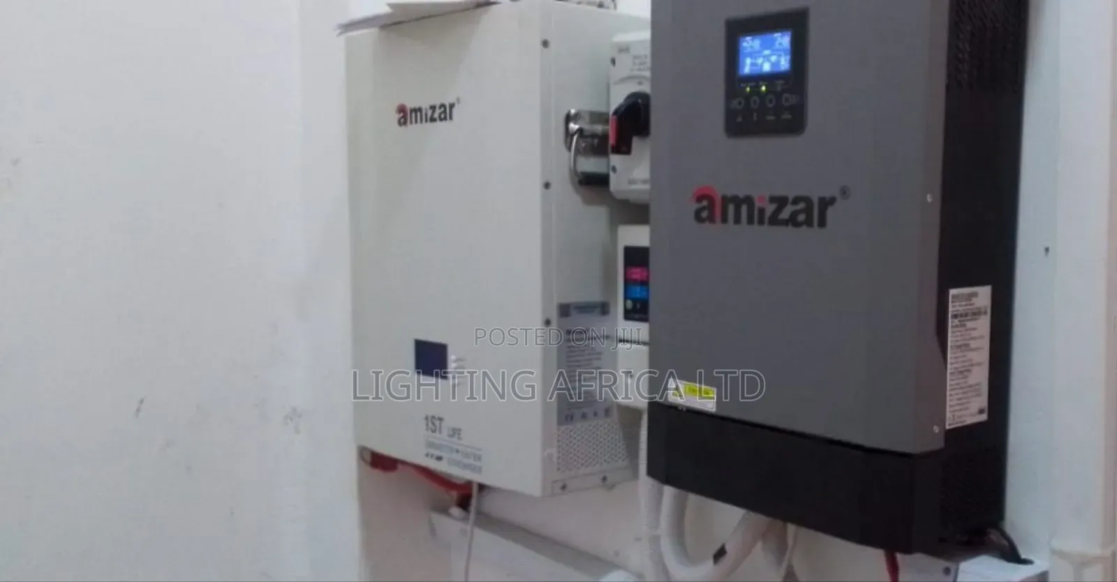 Amizar Lithium Battery 5.12kwh + 5.5kva Hybrid Inverter