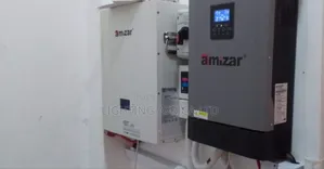 Amizar Lithium Battery 5.12kwh + 5.5kva Hybrid Inverter