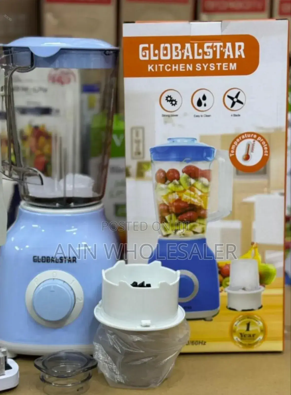 With Warranty Globalstar 2 in 1 Blender B-12