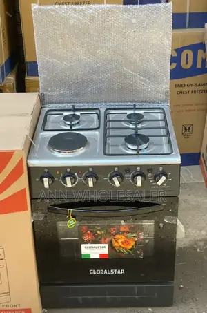 Auto- Ignition 3+1 Globalstar Standing Cooker /Electric Oven