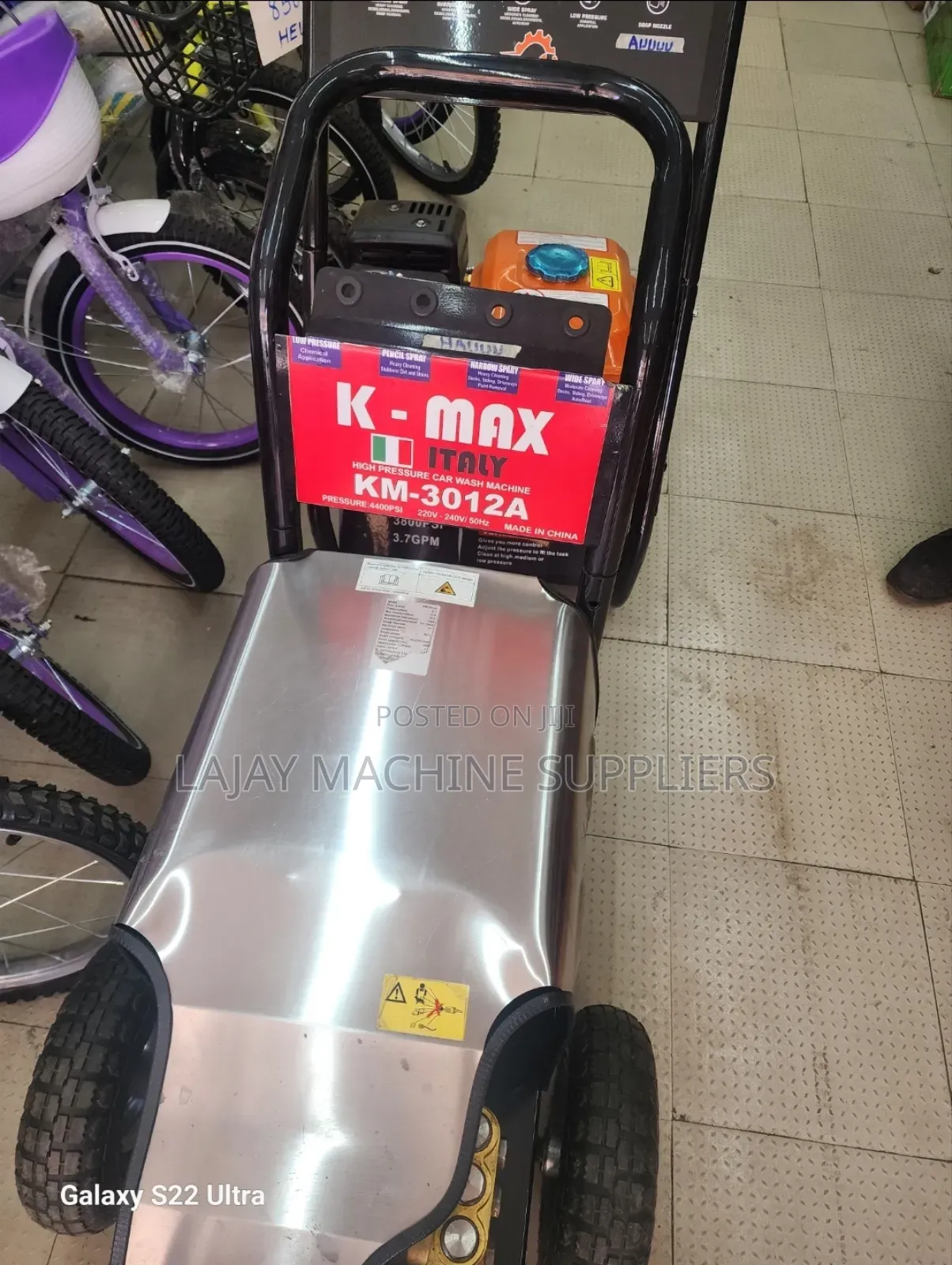 K-max Italy Pressure Washer 4400psi