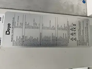 Deye 3.6kva 48v Hybrid Inverter