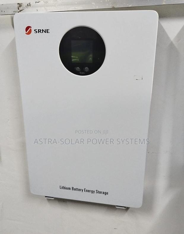 Srne 5.12kwh Lithium Battery With LCD Screen