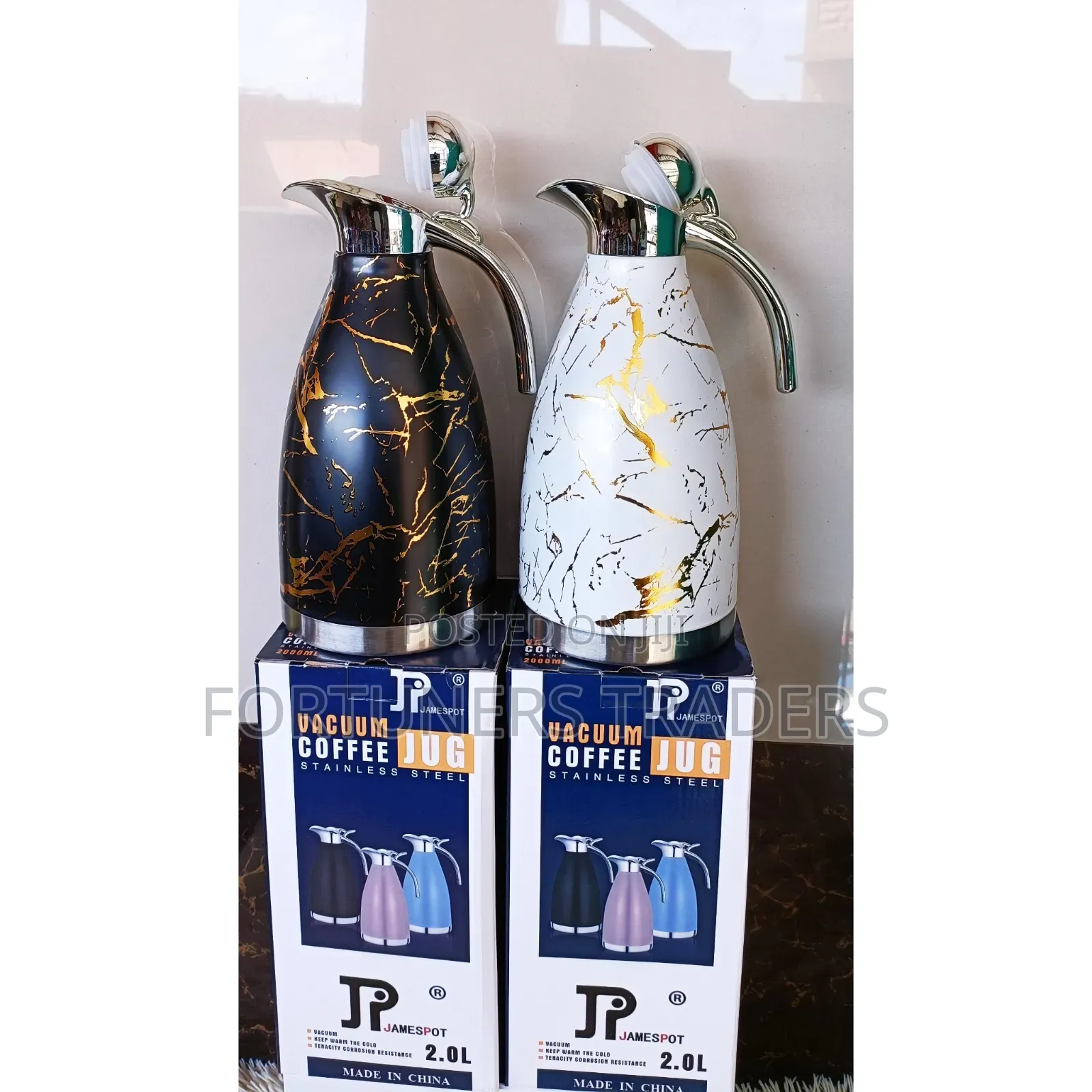 Flask 2.0l Jp Marble Coloured