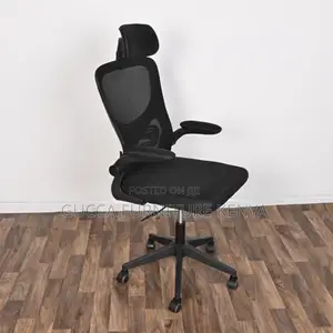 Office Furniture:Rotating Home Office Chair With Modern Arms