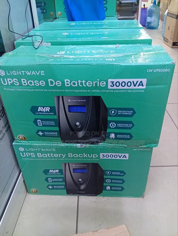 Brand New 3kva Ups Backup Lightwave ^°3000va Ups Lightwave - main view