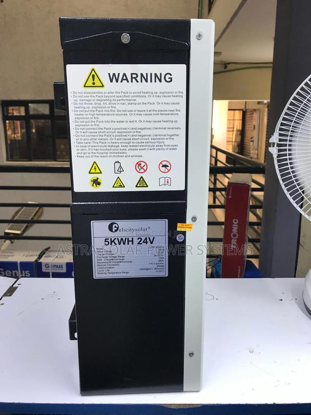 Felicity 5kwh 24v Lithium Battery - thumbnail 2
