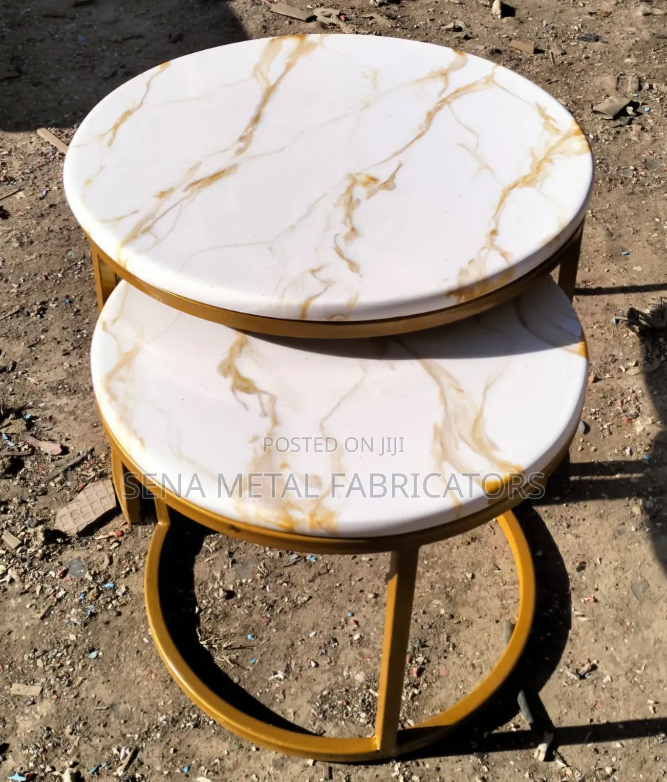 Modern Round Coffee Table Sets,Stacking Nesting.