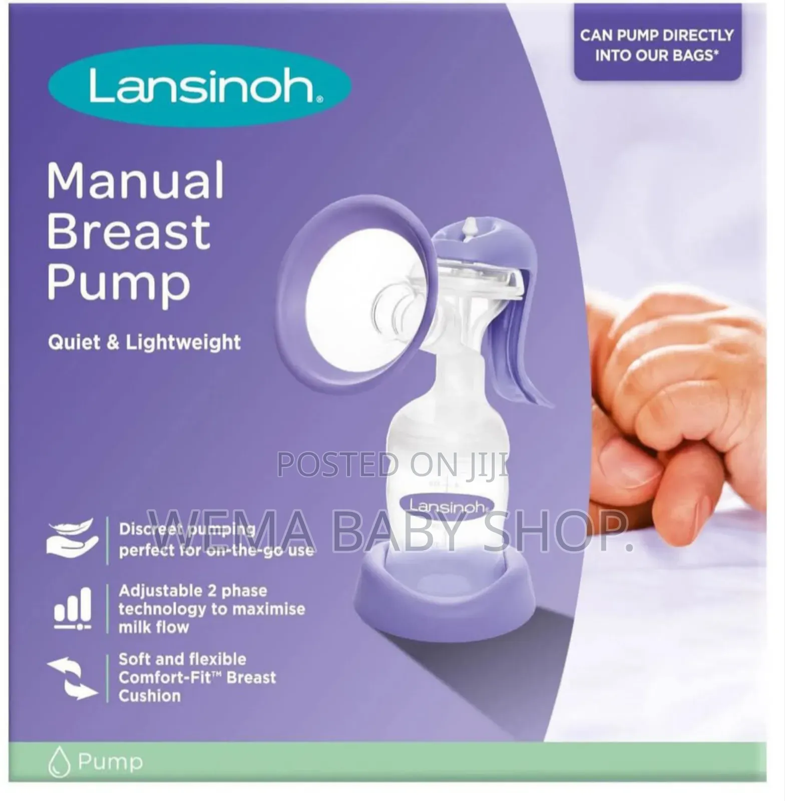 Lansinoh Manual Breast Pump