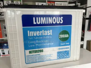 Luminous 12v 200ah Tall Tubular Battery
