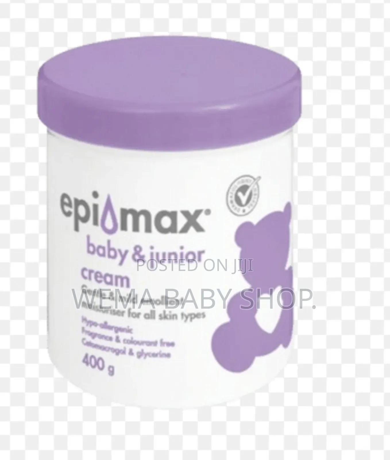400g Epimax Baby and Junior Cream